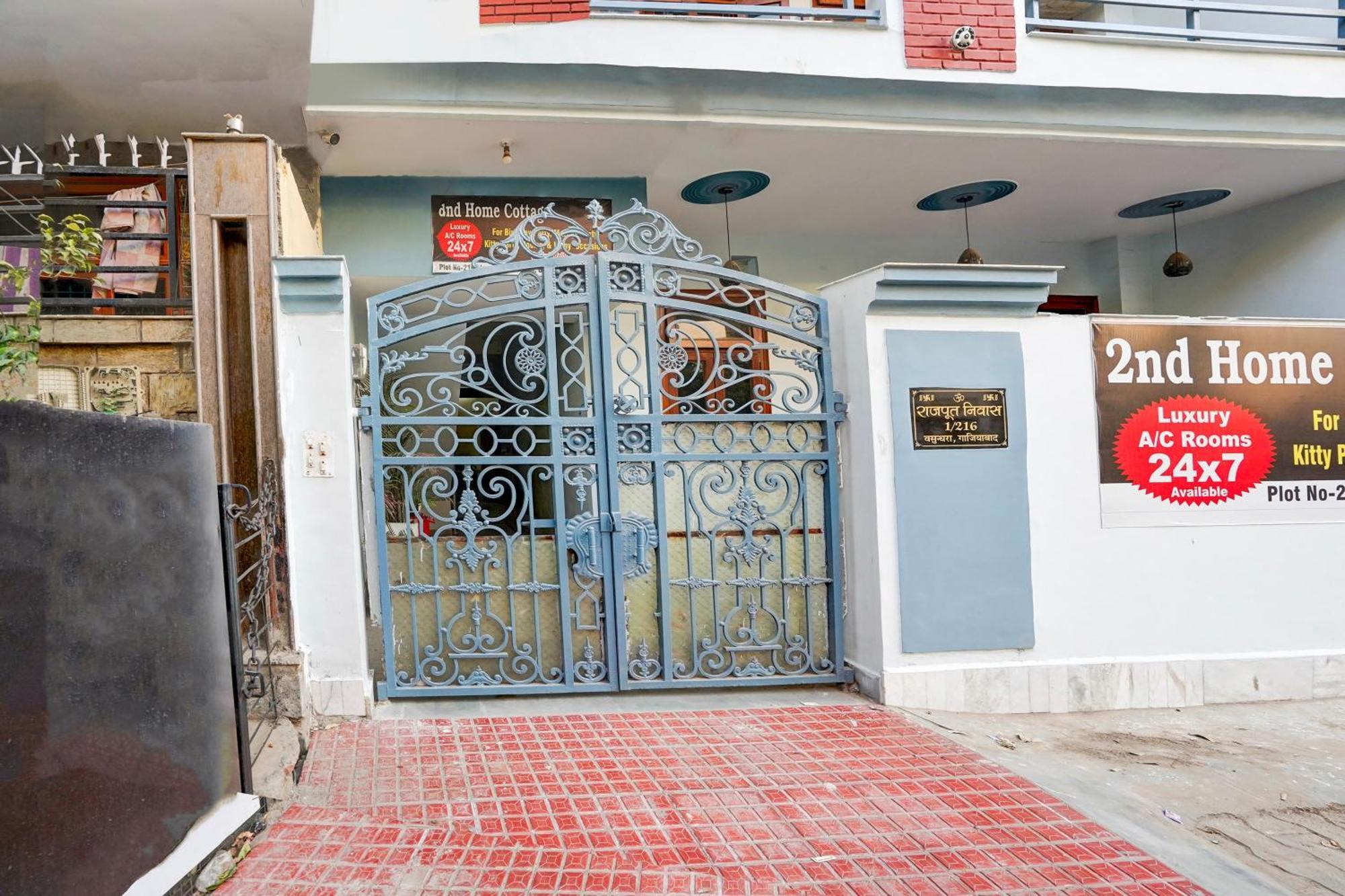 Hotel O Nd Home Cottage Ghaziabad Bagian luar foto