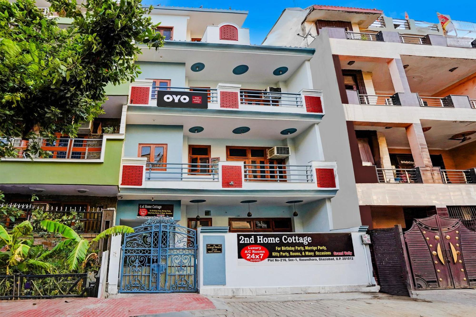 Hotel O Nd Home Cottage Ghaziabad Bagian luar foto