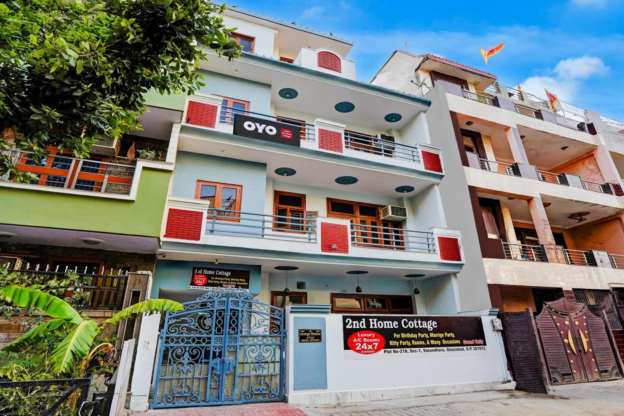 Hotel O Nd Home Cottage Ghaziabad Bagian luar foto